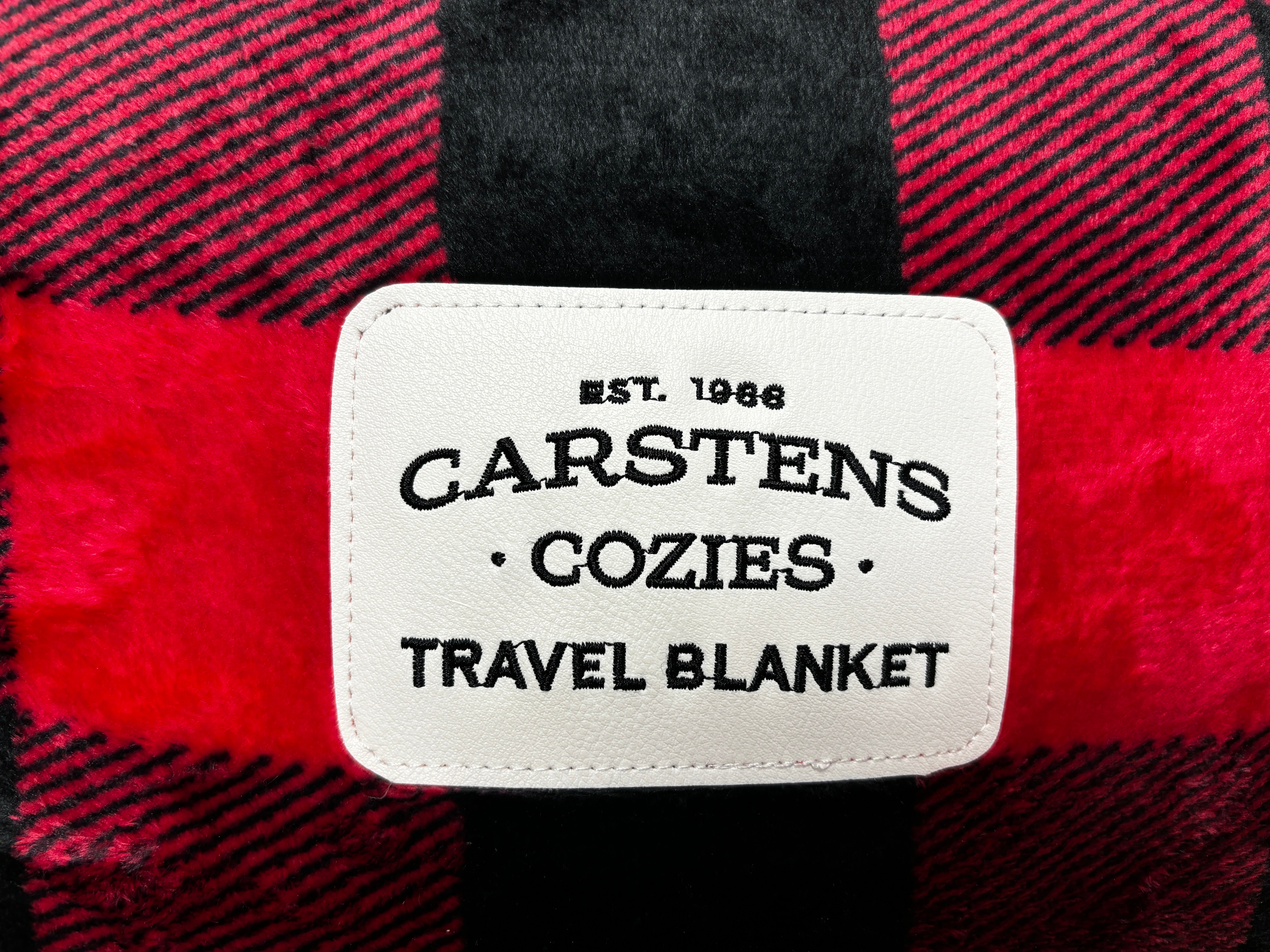 RED PLAID LUMBERJACK BLANKET