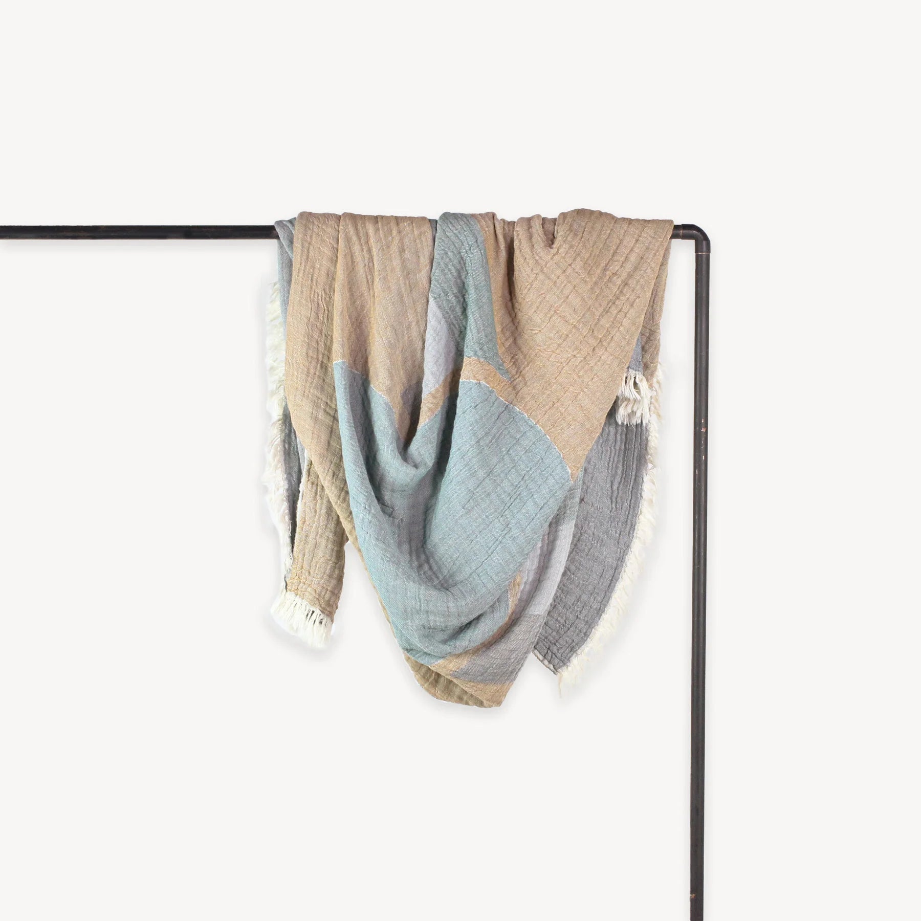 Super Soft, Desert Moon Color, 4-layer 100% Turkish Muslin Cotton Blanket