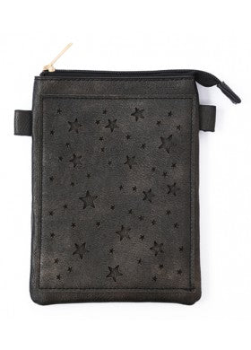 Black color Stars Design Crossbody Cellphone Bag With an Adjustable Strap