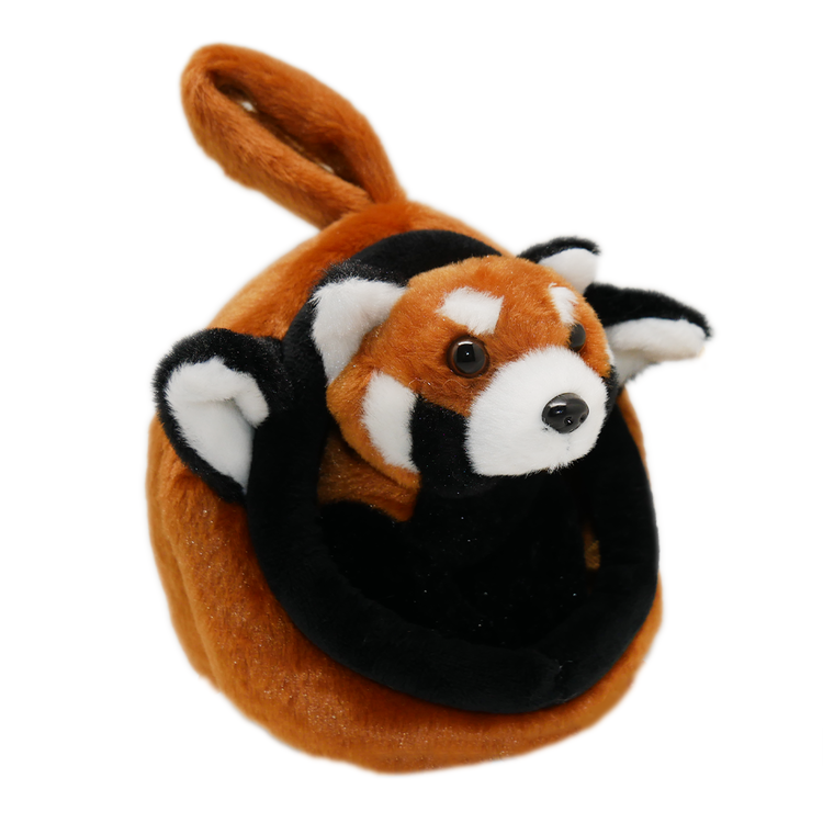 Red Panda in House Stuffed Animal Toy