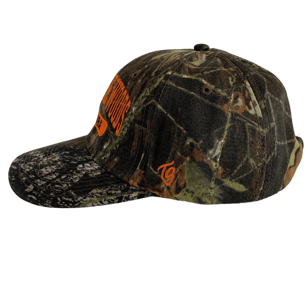 Unisex ball cap hat featuring Lake of the Woods, Kenora with adjustable velcro back