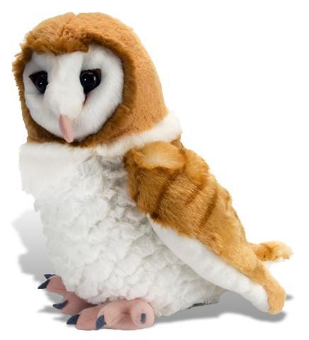 Brown and white soft Stuffed Owl