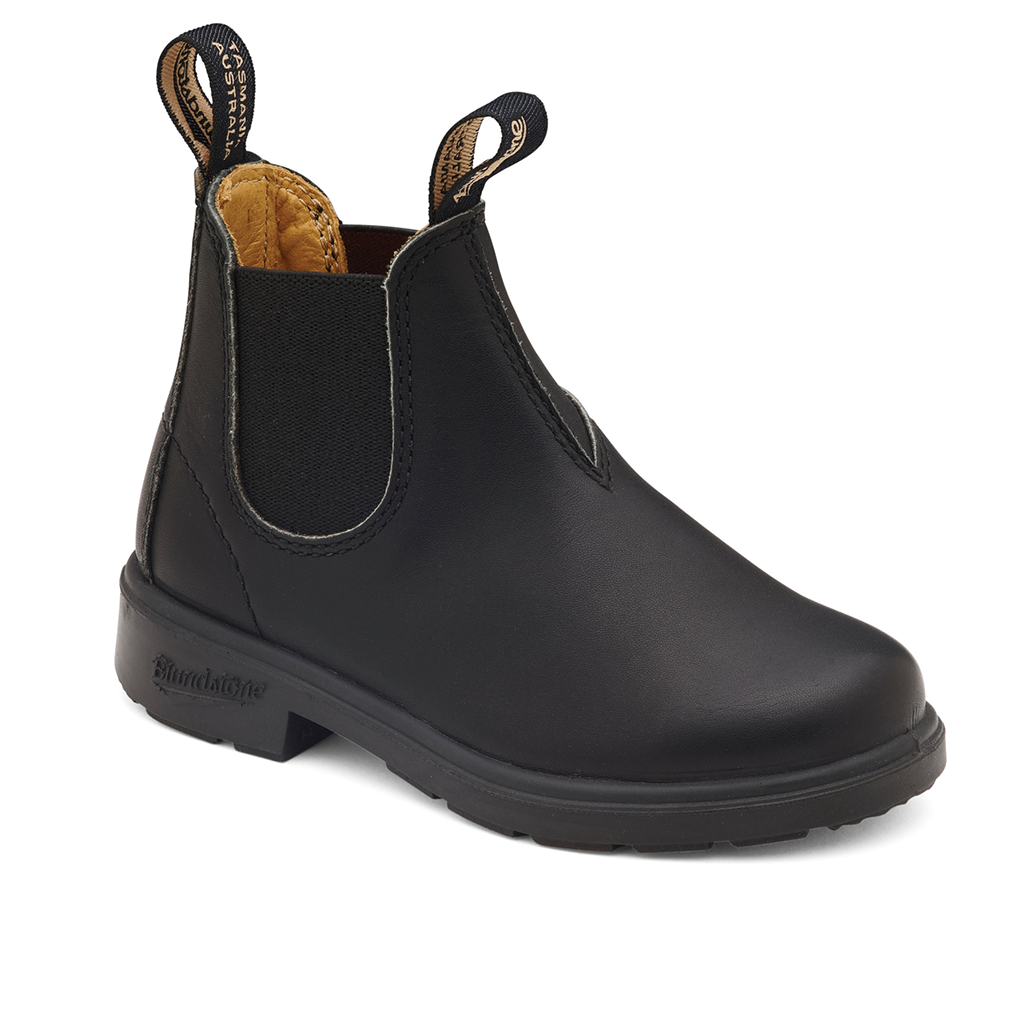 Kids style 531 classic black waterproof blundstone boot.