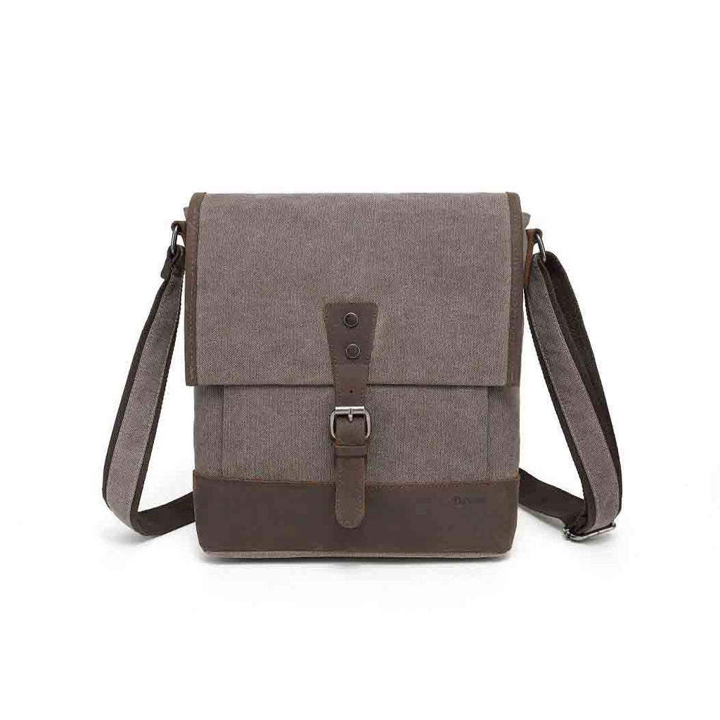 Canvas bag by Davan featuring a water repellent messenger bag for everyday wear