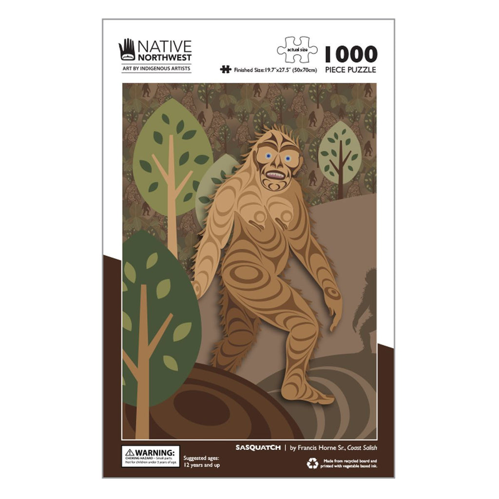 Sasquatch 1000 Piece Puzzle For 12 years and up