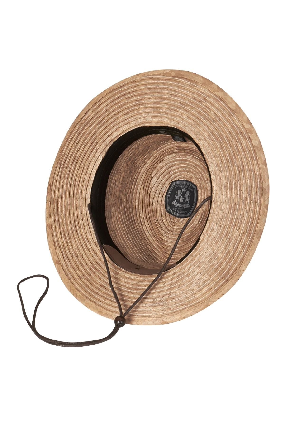 Kooringal mens summer sun hat featuring a fedora style hat with a mid brim and adjustable chin strap