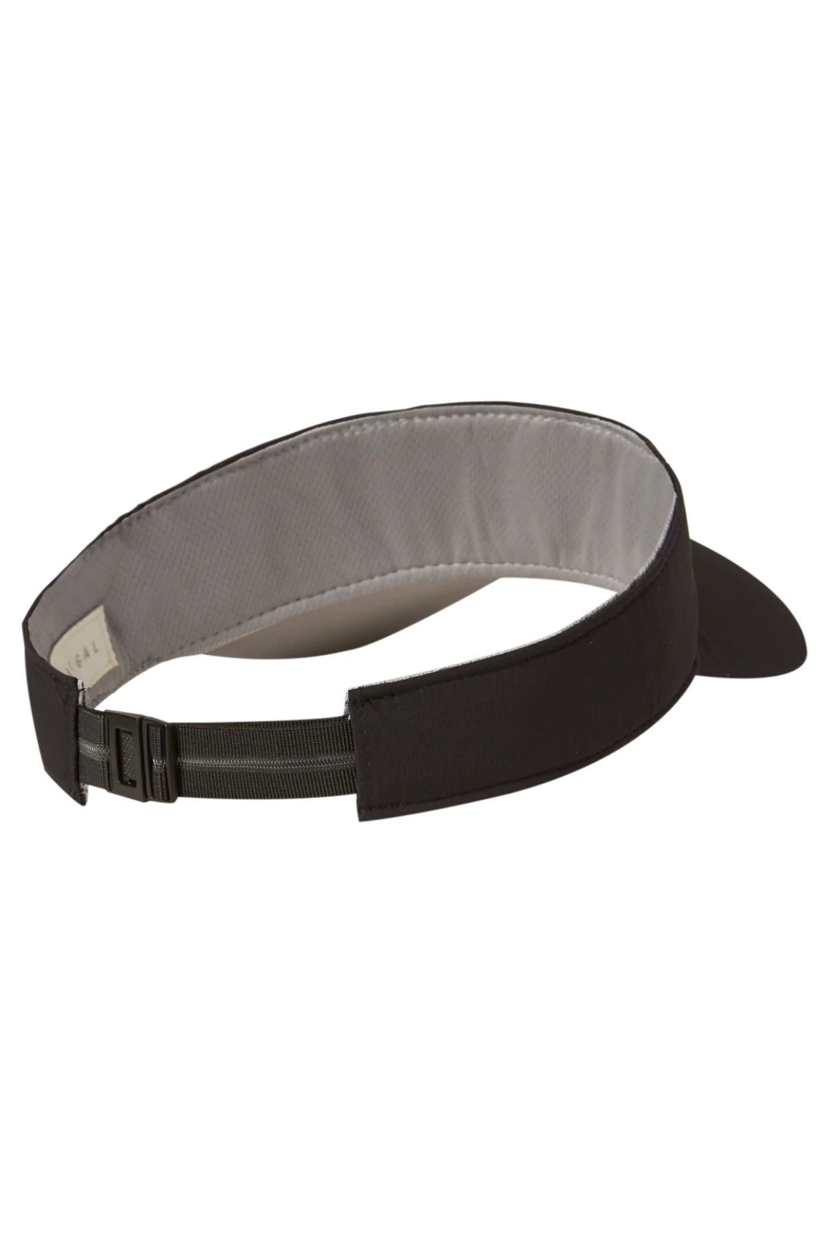 Kooringal womens summer visor featuring moisture wicking fabric with elastic band on back for adjustability