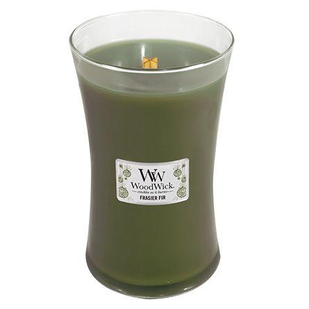 Woodwick scented candles allows you to enjoy the crackle of a fire from the comfort of your own home with your favourite scent of frasier fir.