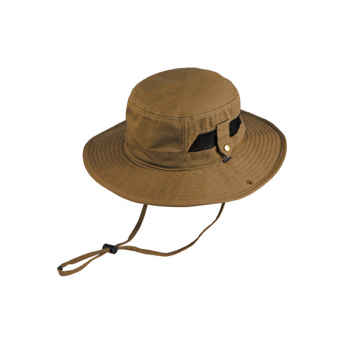 Kooringal mens summer sun hat with airflow pockets and adjustable and detachable chin strap