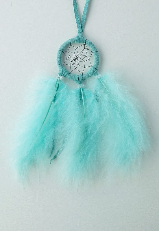 1.5" Dream Catcher. DREAM CATCHER LEGEND: It is said that both good dreams and bad dreams circulate in the night air. The web allows the good dreams to pass through the web to the sleeper and the bad dreams become entangled in the web, where they perish at the first light of dawn.