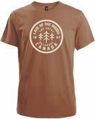 LOTW The Great Outdoors Canada Unisex Brown T-shirt