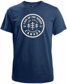 Uni-sex t-shirt round logo with fir trees