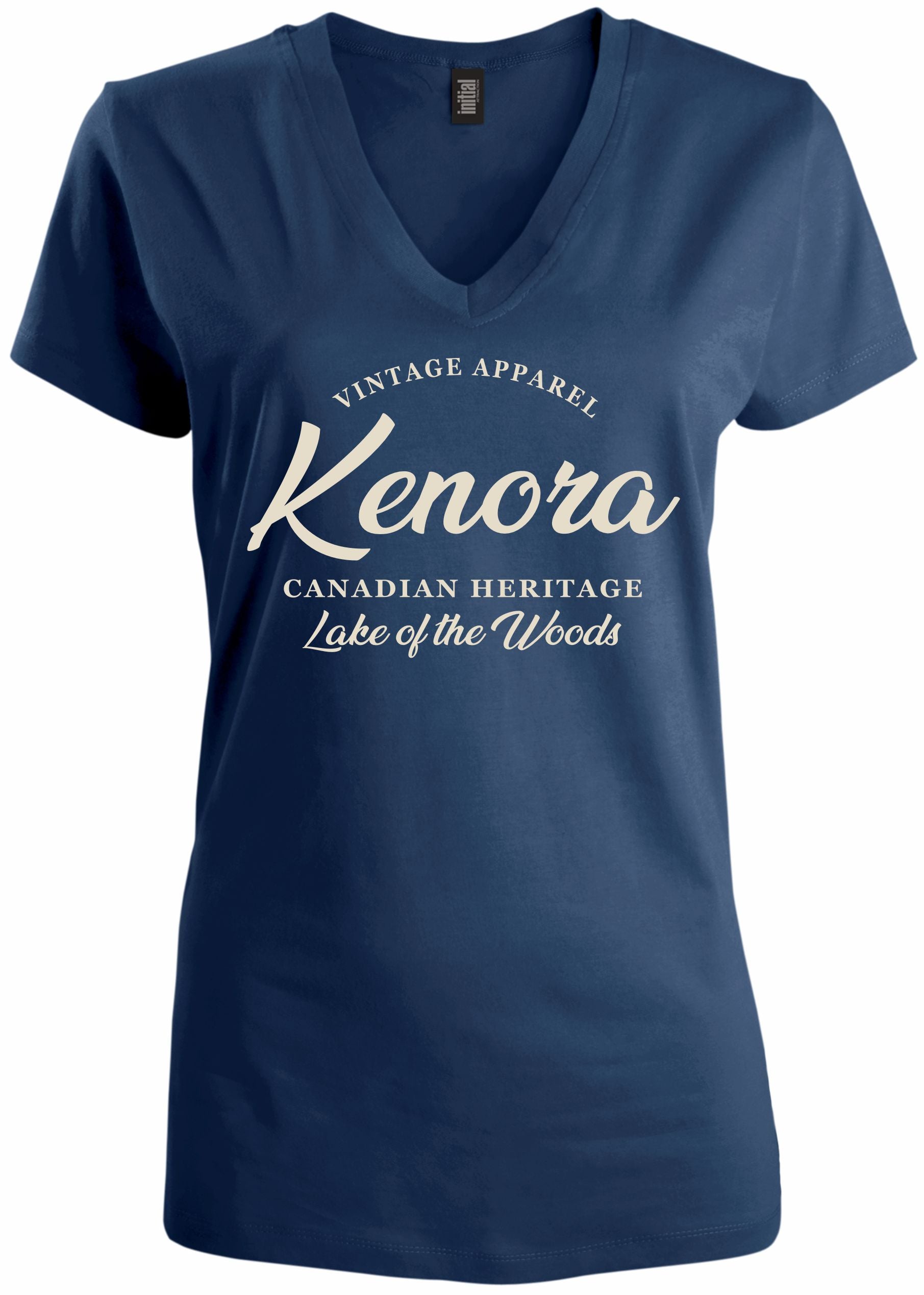 Blue Canadian Heritage LOTW V-neck Women T-shirt