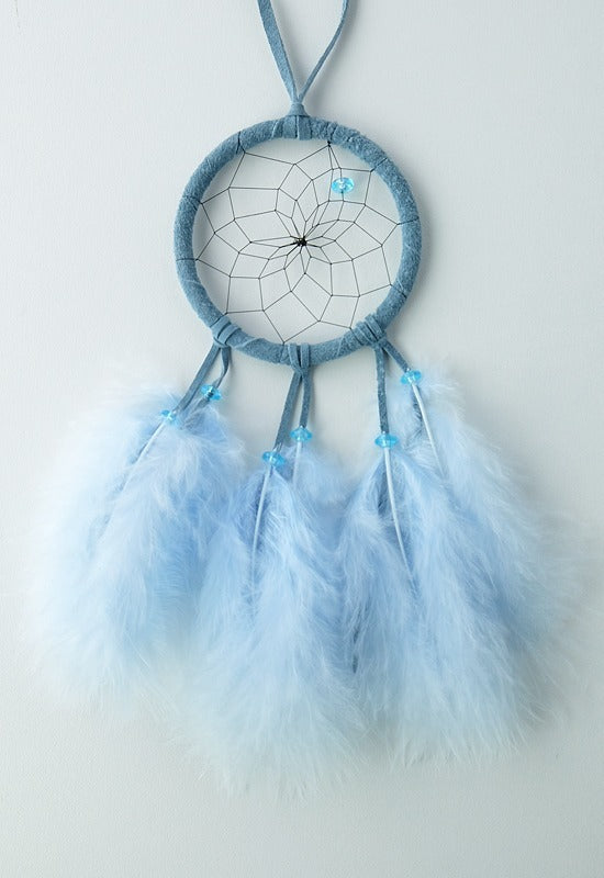 2.5" Dreamcatcher light blue