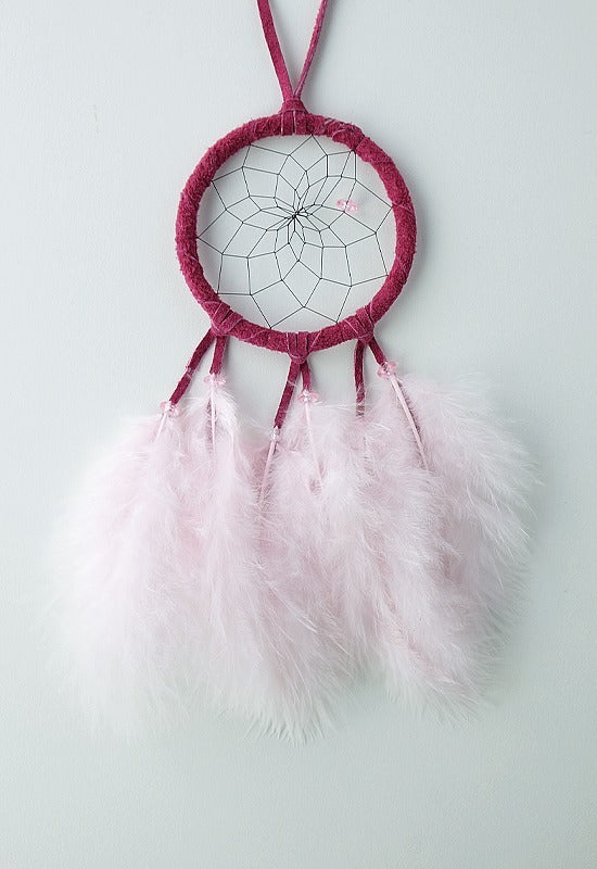 2.5" Dreamcatcher pink color