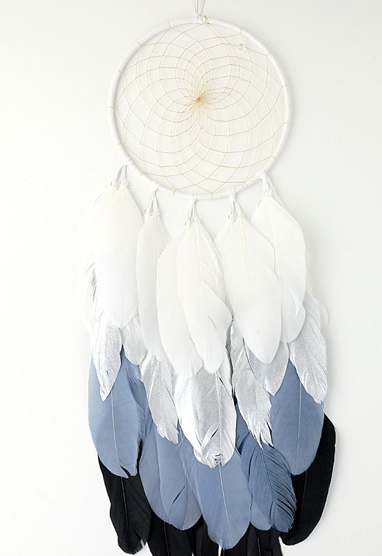 White and black ombre dream catcher