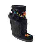 GRAIN BLACK MANITOBAH MUKULK WATERPROOF WITH BRIGHT FLOWERS