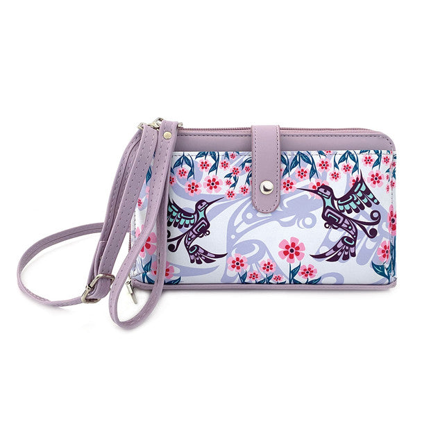 Stylish Hummingbird Crossbody Bag With An Adjustable Strap  