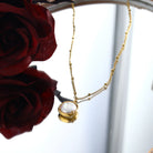 LERA Moonstone on Golden Chain