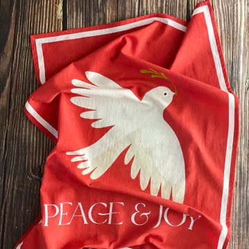 Floursack Kitchen Towel - Peace & Joy