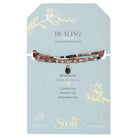 Cylindrical semi-precious stone beads and glittering metallic tubes are finished effortlessly with a faceted teardrop. Perfect for stacking and layering. Wear as a necklace or wrap as a bracelet.