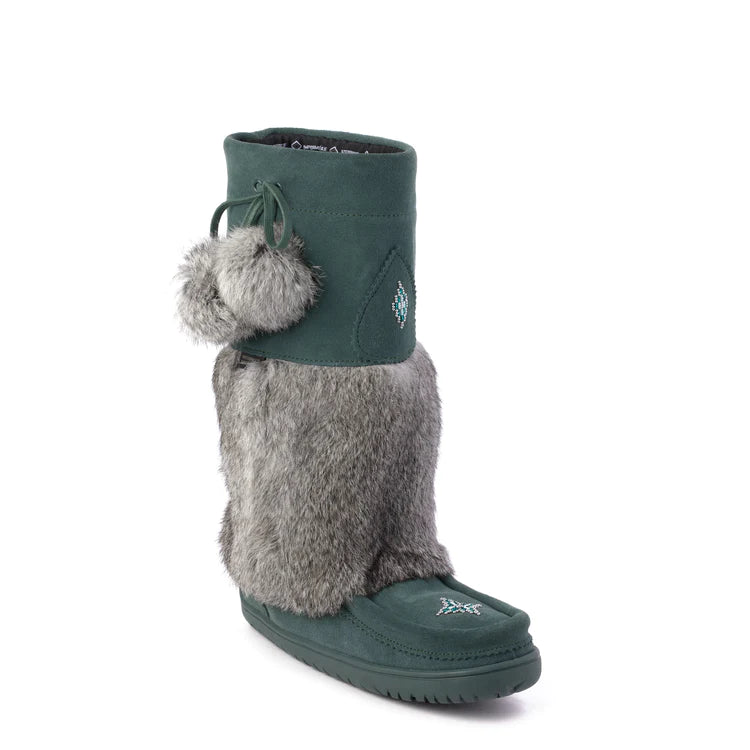 Manitobah Mukluk Waterproof Snowy Owl Suede Sage TheSeasonsShop