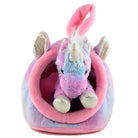 Unicorn in House Stuffed Animal Toy