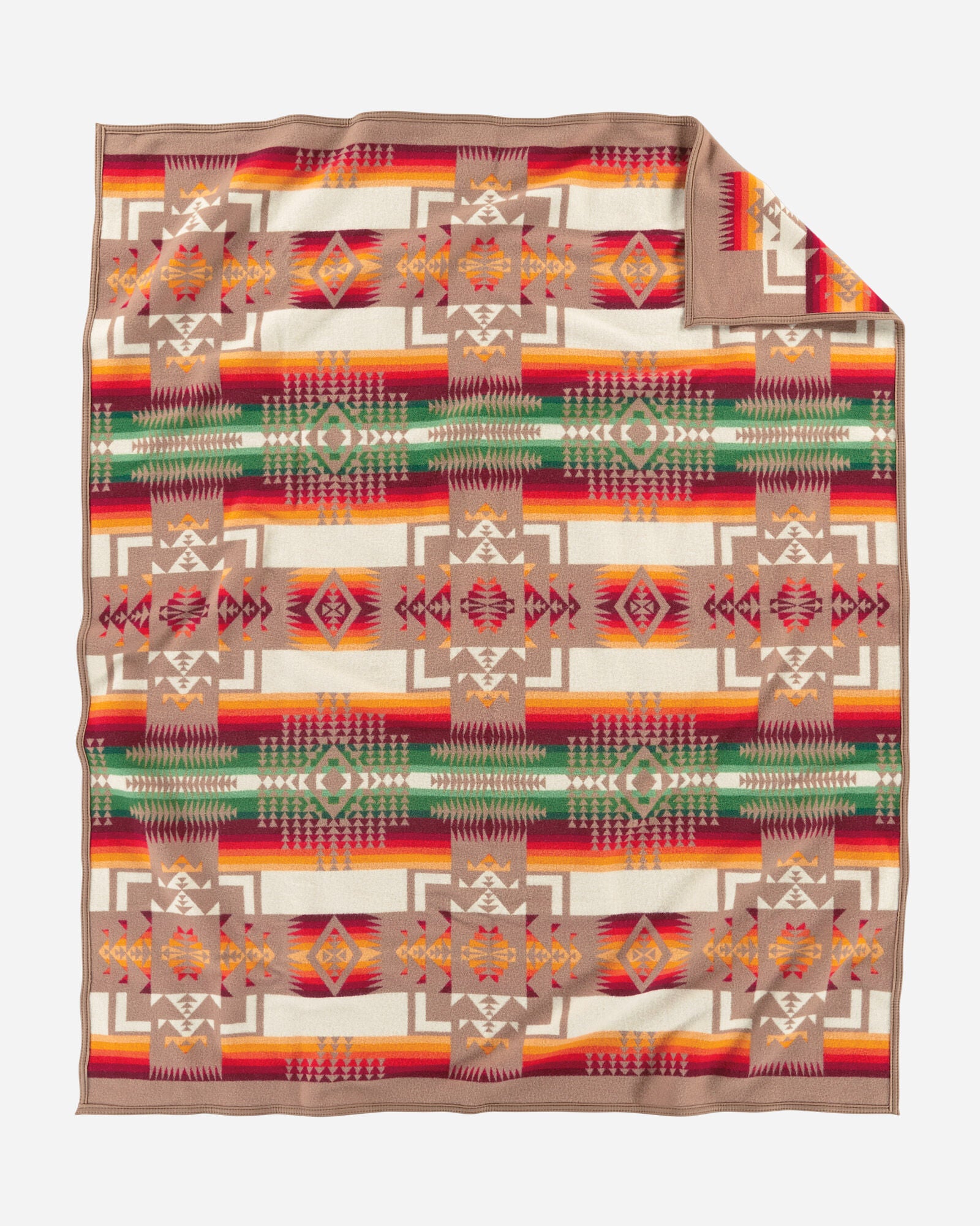 Pendleton Chief Joseph Khaki 64 x 80 Twin/Robe Blanket – TheSeasonsShop