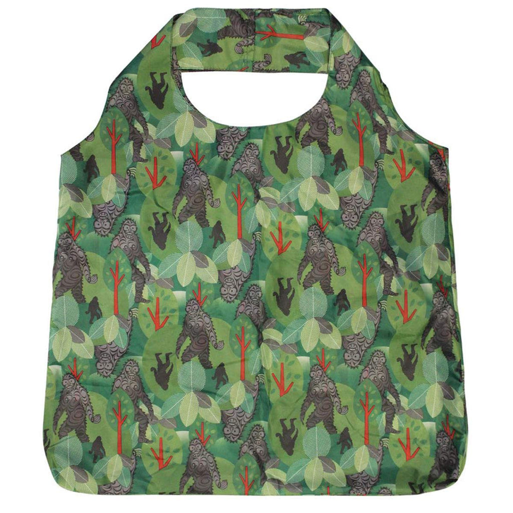 100% polyester bag: 21" x 27" x 2" folded pouch: 4.75" x 5"