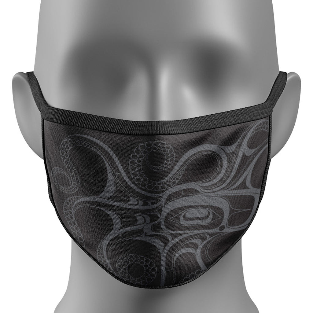  triple-layered face masks with adjustable ear loops for a custom fit