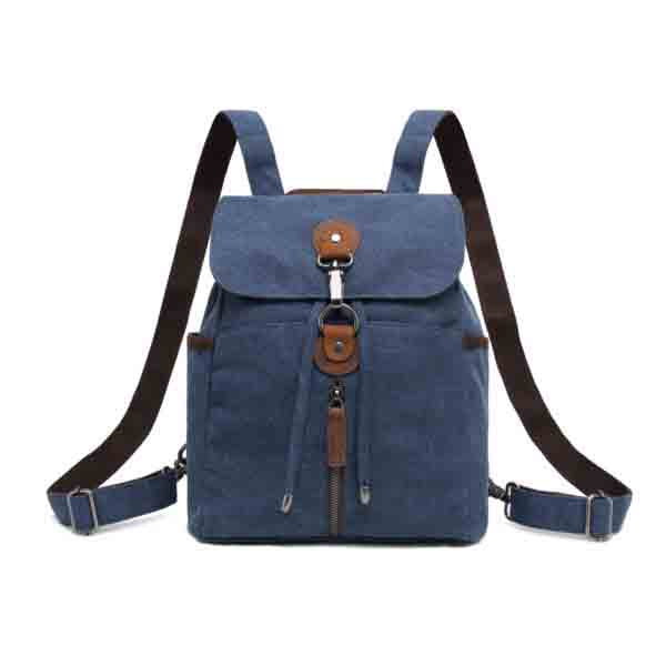 Canvas bag by Davan featuring a water repellent multi functional backpack and shoulder bag