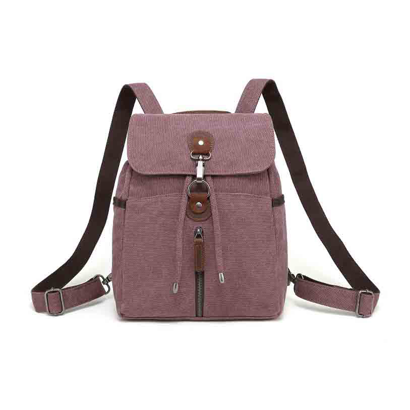 Canvas bag by Davan featuring a water repellent multi functional backpack and shoulder bag