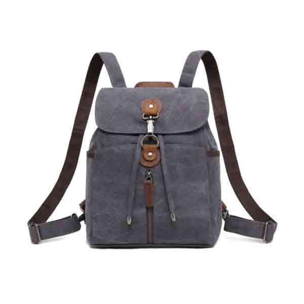 Canvas bag by Davan featuring a water repellent multi functional backpack and shoulder bag