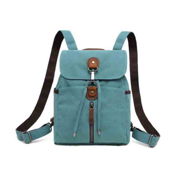 Canvas bag by Davan featuring a water repellent multi functional backpack and shoulder bag