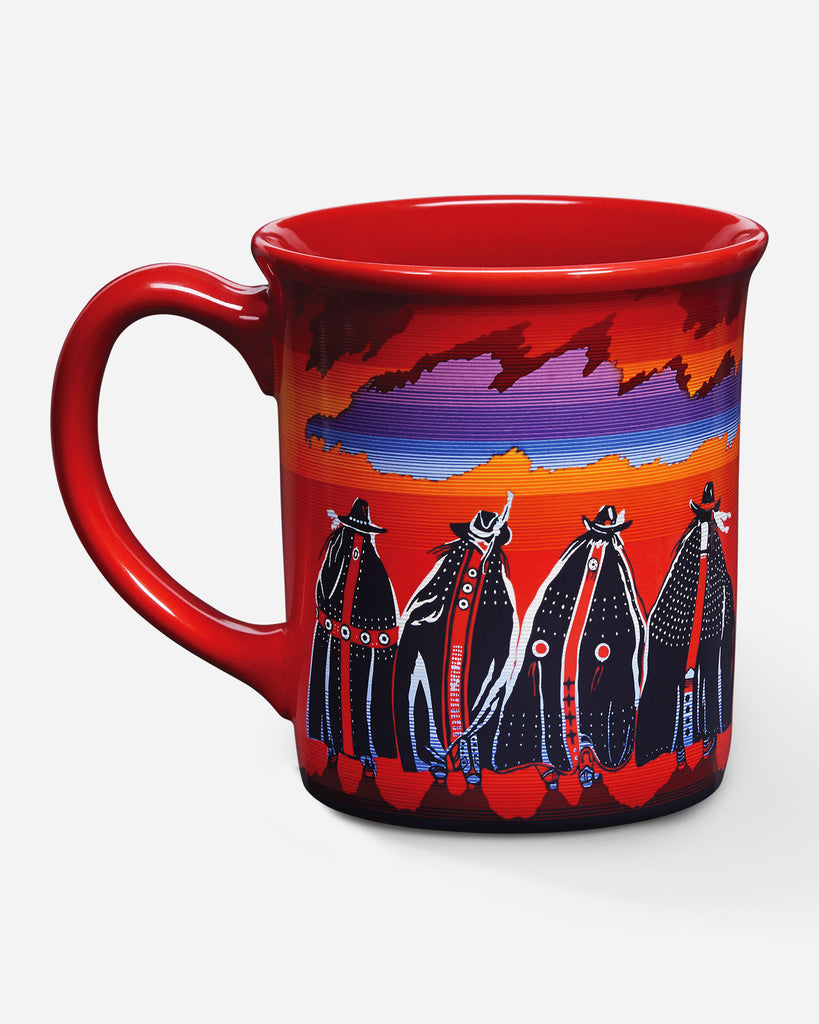 individual 18oz sturdy ceramic Pendleton mug with unique design by Pendleton.