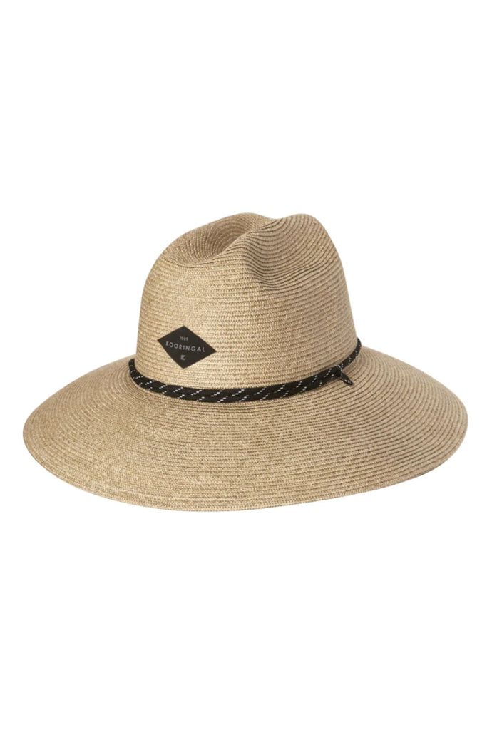 Kooringal mens summer sun hat featuring hat with a wide brim and adjustable chin cord