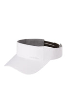Kooringal womens summer visor featuring moisture wicking fabric with elastic band on back for adjustability