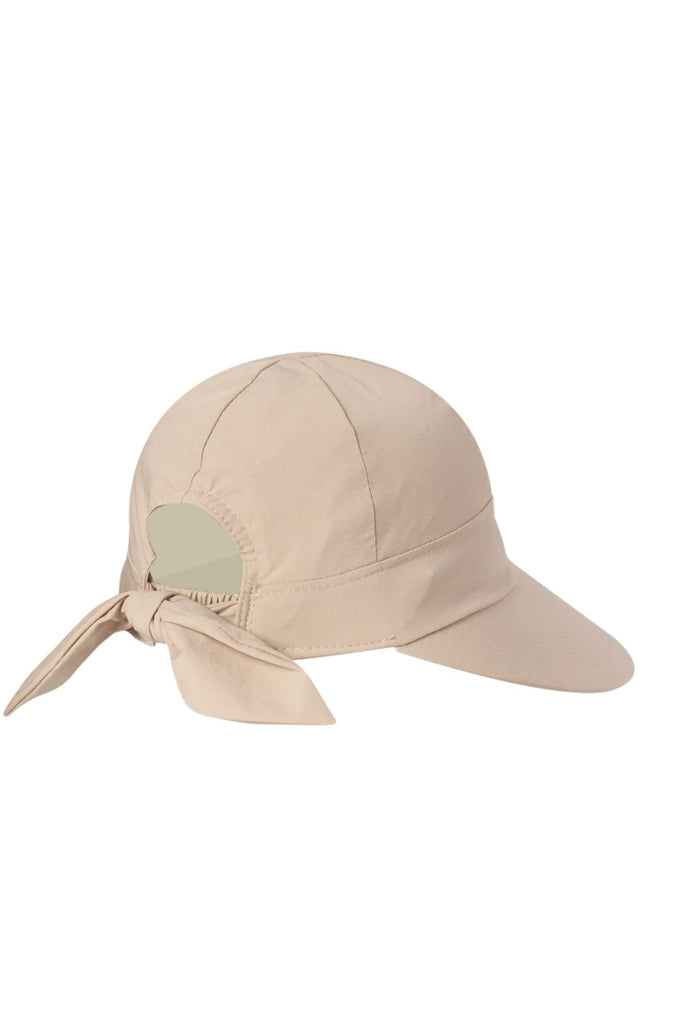 Kooringal womens summer sun hat featuring a wide peak and adjustable tie back