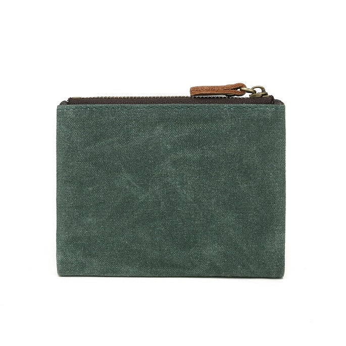  Canvas wallet by Davan featuring a water repellent waxed wallet