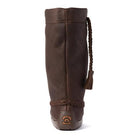 Ladies tall leather cocoa Manitobah Mukluk tamarack boot. 
