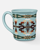 Individual 18oz sturdy ceramic Pendleton mug with unique design by Pendleton.