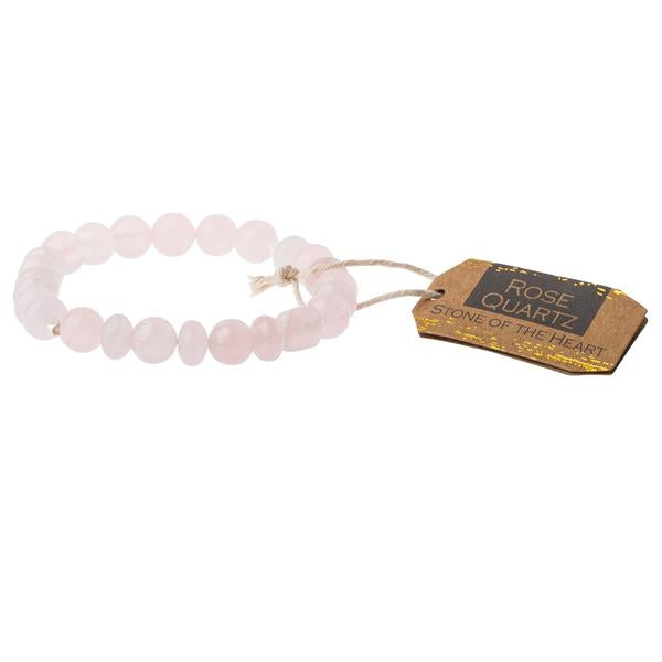 Scout jewelry featuring an elastic bracelet with beads