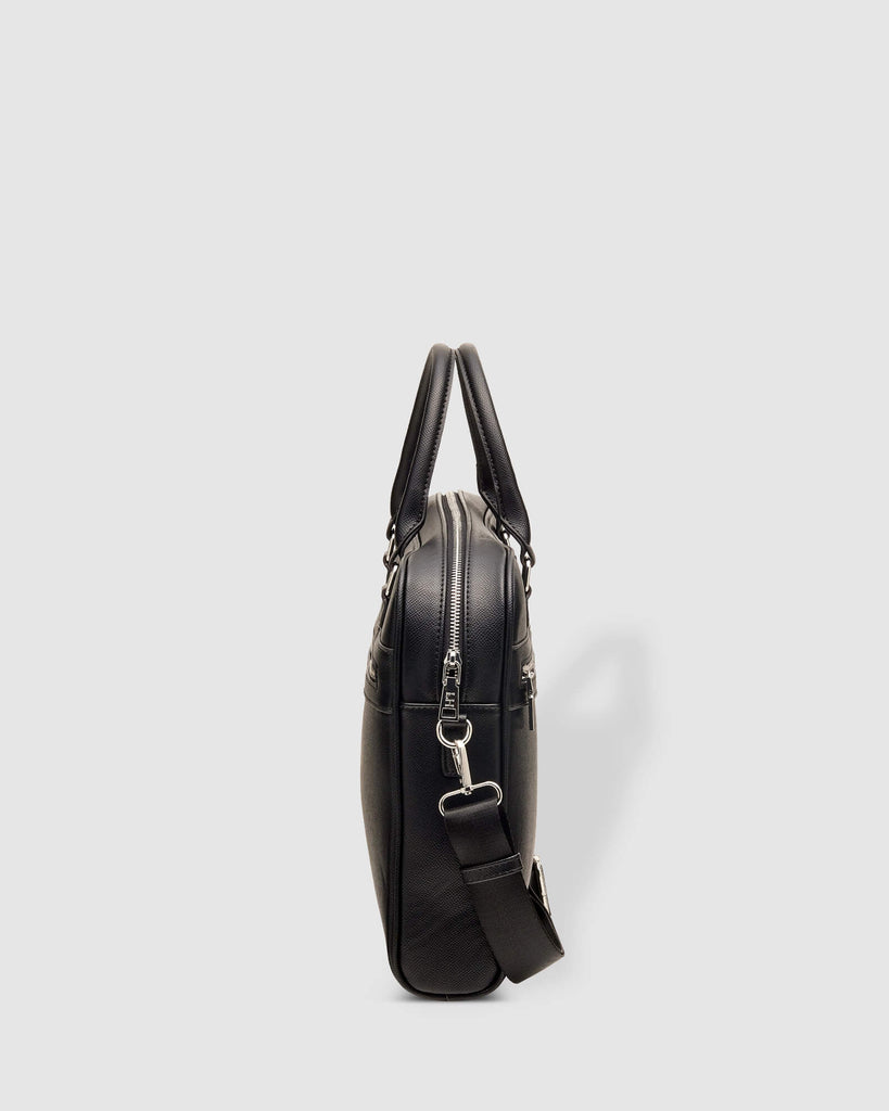 Polyurethane Vegan Leather Louenhide bag featuring a Portland laptop bag