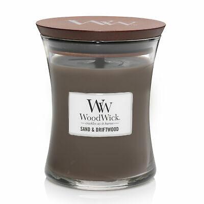 Woodwick scented candles allows you to enjoy the crackle of a fire from the comfort of your own home with your favourite scent of sand and driftwood.