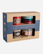 Pack of 4 14oz sturdy ceramic Pendleton mugs featuring their oldest and most popular designs.